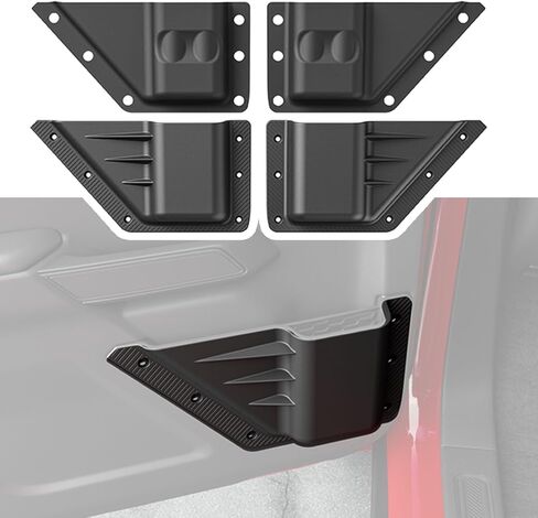 PTYYDS Side Door Storage Pocket Compatible with 2021-2026 Ford Bronco 4-Door Side Door Organizer Box Replacement for 2021-2026 Ford Bronco Accessories(4Pcs) in Saudi Arabia