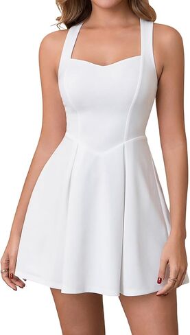 EYNMIN Summer Mini Graduation Dress Sweetheart Neckline Flowy A Line Cute Party Short Dresses for Women 2026 in Kuwait