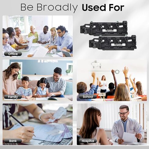 صندوق حبر نفايات TBFC425 TB-FC425 بديل عالي الإنتاجية متوافق مع طابعة Toshiba E-Studio 3525AC 4525AC 5525AC 6525AC (عبوة من قطعتين، 12000 صفحة) in Kuwait