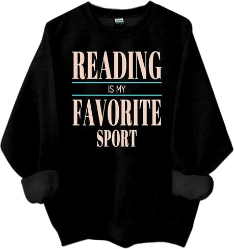 Reading Is My Favorite Sport Sweatshirt, Booklover gift Sweatshirt, Funny Reading Is My Favorite Sport Shirt in Saudi Arabia