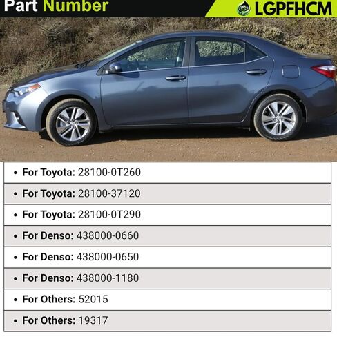 281000T290 4380001180 Starter Motor Fit for Toyota Corolla 2013 2014 2015 L4 1.8L for Infiniti QX30 2017-2019 for Mercedes-Benz B250 2015-2019 CLA250 2014-2020 12V 1.6KW 10T in Kuwait