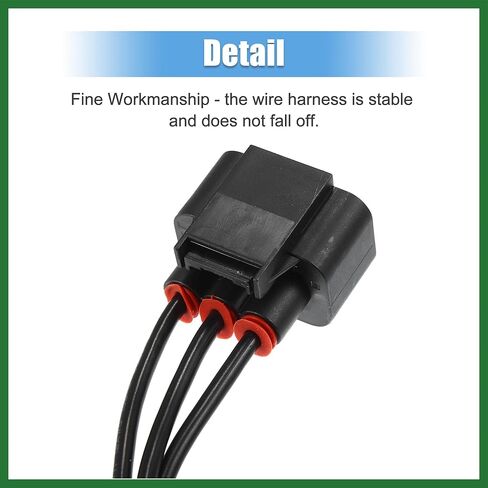Motoforti Blower Motor Resistor Connector for Kia Optima 2014-2019 for Kia Sedona 2014-2018 Cooling Fan Resistor Pigtail Harness Replace WRK4K-MA59 WRK4KMA59 Long-lasting in Saudi Arabia