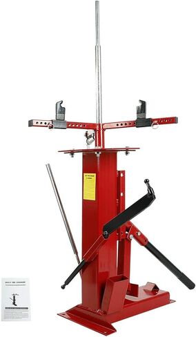 BLACKHORSE-RACING Multi Manual Tire Changer Auto Car Tire Changer Car/Truck/Motorcycle Portable Hand Tool Tire Bead Breaker Changer for 4" to 16-1/2" Tires ATV Wheel,Red in Saudi Arabia