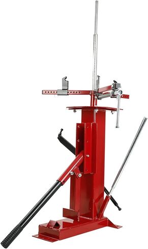 BLACKHORSE-RACING Multi Manual Tire Changer Auto Car Tire Changer Car/Truck/Motorcycle Portable Hand Tool Tire Bead Breaker Changer for 4" to 16-1/2" Tires ATV Wheel,Red in Saudi Arabia