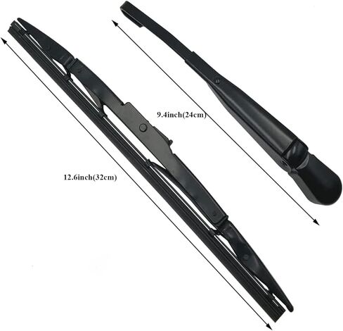 ذراع ممسحة الزجاج الأمامي الخلفي ومجموعة شفرة الممسحة لـ 2012-2016 Honda CR-V / 2008-2013 Toyota Highlander / 2012-2015 Prius V / 2006-2012 RAV4 استبدال رقم OEM 76720T0A003، 76720-T0A-003 in Saudi Arabia