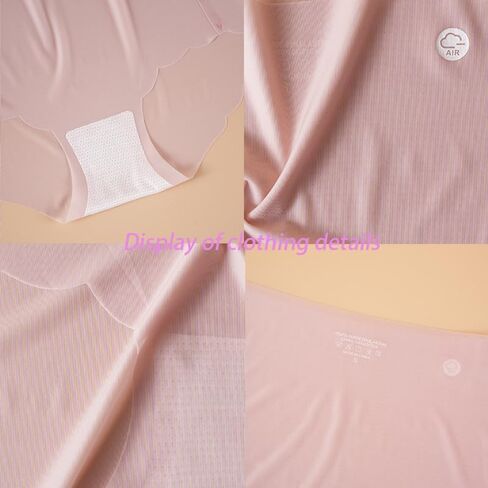 Women's Seamless Underwear 6 PCS, Panties Silky Invisible Hipster,Ultra-Thin Naked-Feel OnePiece Seamless Women's Briefs in Saudi Arabia