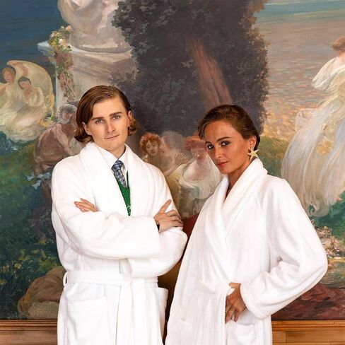 Yves Delorme Etoile S Bathrobe - Silky Soft - 100% Natural Organic Fiber in Saudi Arabia