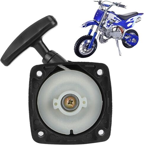 Pull Starter Recoil, Anti Aging Strong Durable Simple Operation Abrasion Resistant Engine Hand Pull Start for 1E32F Motor in Kuwait