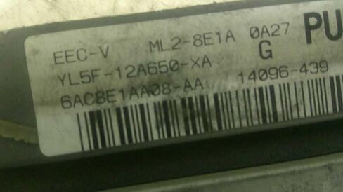 Engine ECM Control Module 3.0L 4WD Fits 99-00 Compatible with Ranger YL5F-12A650-XA YL5F12A650XA in Saudi Arabia