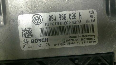 Engine ECM Control Module 2.0L Turbo AWD Fits 09 Compatible with TIGUAN 06J 906 026 H 06J906026H in Saudi Arabia