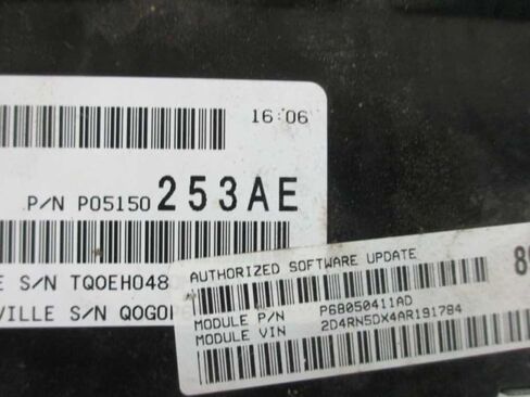 Engine ECM Control 4.0L Fits 2010 Caravan Town Country p68050411AD 68050411AD in Saudi Arabia