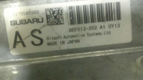 Engine ECM Control Module Fits 2015 15 Compatible with Subaru WRX 22765AR960 in Kuwait
