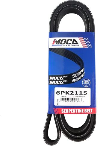 MOCA Serpentine Belt Drive Component Kit Compatible with 16-20 for Honda HR-V 1.8L 1799CC l4 GAS SOHC Naturally Aspirated in Kuwait