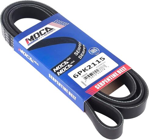 MOCA Serpentine Belt Drive Component Kit Compatible with 16-20 for Honda HR-V 1.8L 1799CC l4 GAS SOHC Naturally Aspirated in Kuwait
