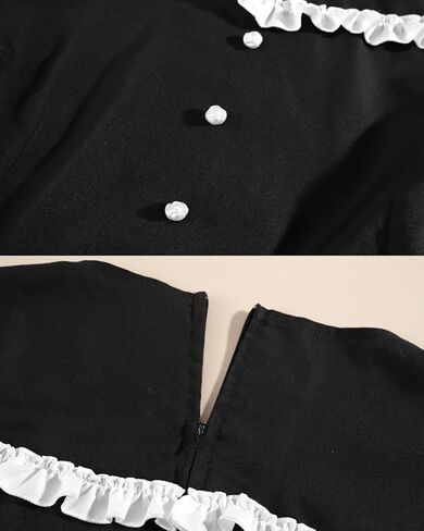LTAKK Women Colonial Dress Pioneer Costume Pilgrim Prairie Dresses with Apron and Bonet in Saudi Arabia