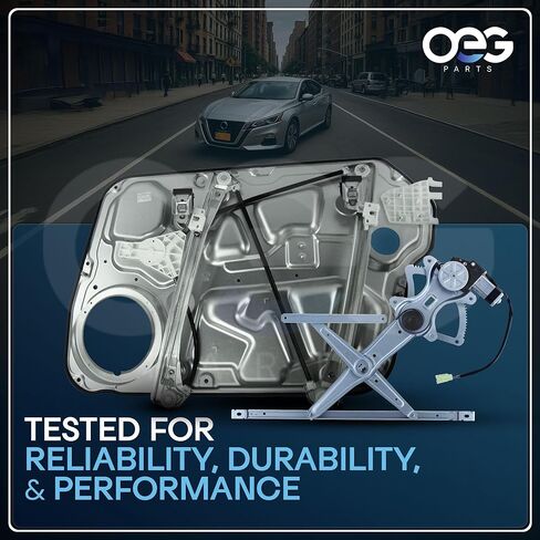 أجزاء OEG منظم النافذة الجديد مع محرك جانب الراكب الأمامي الأيمن RH متوافق مع شيفروليه وجي إم سي 1988-2002 741-654، 660359، 11A61، 22071948 in Kuwait