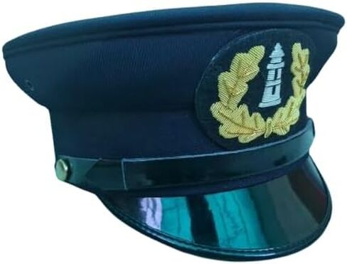 قبعة خدمة LightHouse (58 سم) باللون الأسود in Kuwait