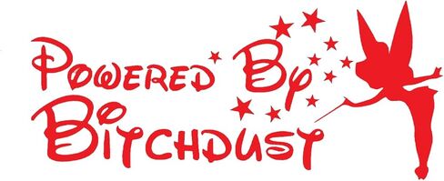 Cartat2s Powered by Bitchdust Vinyl Decal Diva | 7.5 X 3.3 and 12 Colors to Choose from | Car Truck SUV RV Window and Body Sticker (red) in Saudi Arabia