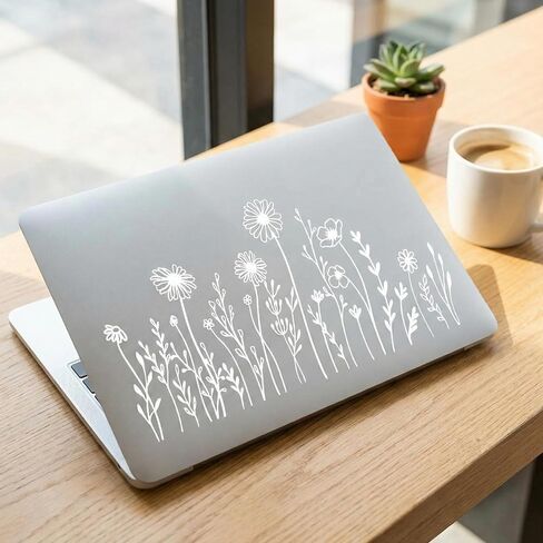 2Pcs Flowers Car Sticker for Headlight Waterproofs Headlight Window Decal for Vehicles Wildflowers Boho Car Sticker Decoration in Saudi Arabia