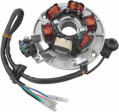 6 لفائف 6 سلك مغناطيسي الجزء الثابت لوحة ل 125cc 140cc ليفان YX SDG أبولو SSR Thumpstar دراجة الطرق غير الممهدة الترابية دراجة محرك المولد مولد الجمعية in Kuwait