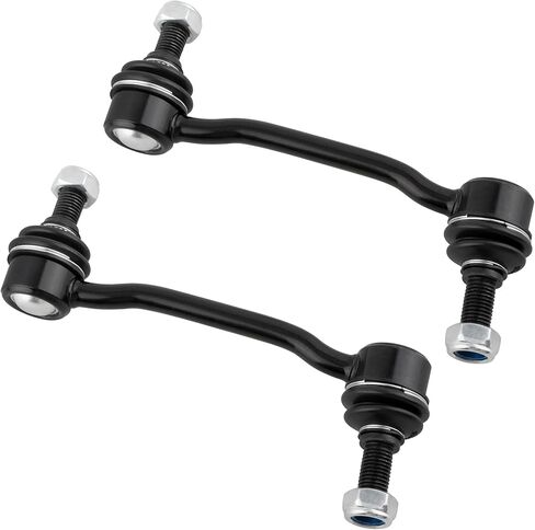 4Pcs Suspension Front Stabilizer Sway Bar End Links + Outer Tie Rod Ends Left Driver & Right Passenger Fit For Hyundai Azera 2006-2007, For Hyundai Sonata 2006-2008 ES800104 ES800105 K80949 in Kuwait