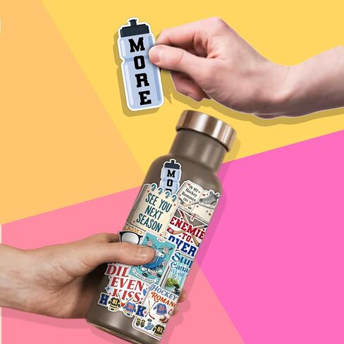 VOTANTA (15 Pcs, 3 inch) - Hockey Romance Stickers Pack, Stupid Canadian Wolf Bird Sticker, The Cottage LGBT Hockey Romance Book Lover Bookish Sports Gifts Decoration for Laptop, Phone, Water Bottle in Kuwait