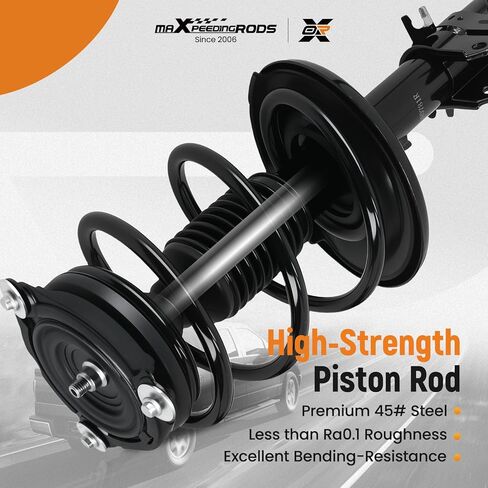 maXpeedingrods 4Pcs Front Struts & Rear Shock Absorbers for Nissan Altima 2014-2018 Nissan Altima 2013 Sedan, 172901 172902 5637 Complete Struts with Coil Spring Assembly in Saudi Arabia