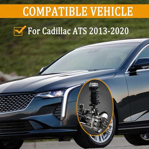 Front Struts and Shocks Absorber Complete Assembly 23247469 23247470 2PCS Magnetic Ride Control Suspension Compatible with Cadillac ATS 2013-2020 in Saudi Arabia