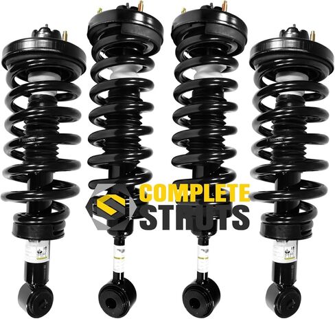 COMPLETESTRUTS - Front & Rear Complete Strut Assemblies with Coil Springs Replacement for 2003-2006 Lincoln Navigator - Set of 4 in Saudi Arabia