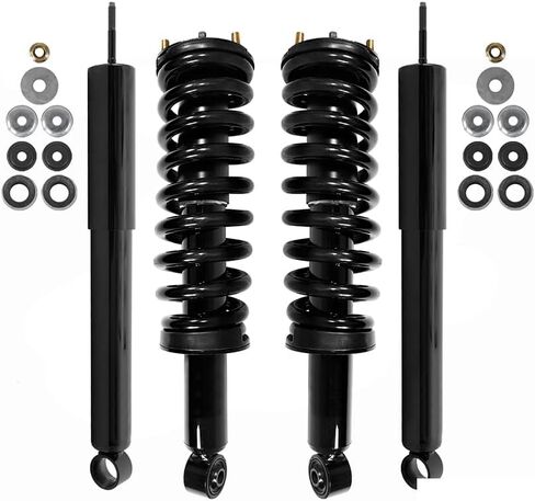 COMPLETESTRUTS - Front Complete Strut Assemblies with Coil Springs and Rear Shock Absorbers Replacement for 1996-2002 Toyota 4Runner 4WD - Set of 4 in Saudi Arabia