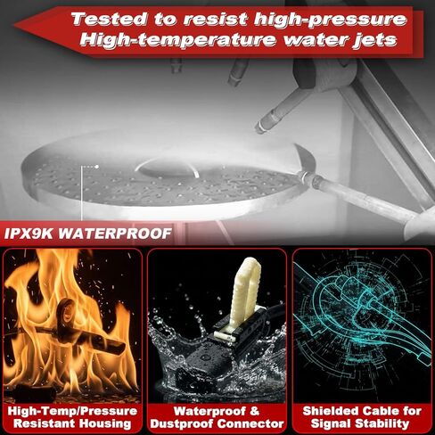 ABS Wheel Speed Sensor 1Pc: Front Right Compatible with Lexus 2011-2017 CT200h l4 1.8L L4 1.8L, Toyota 2010-2015 Prius l4 1.8L L4 1.8L, 2012-2013 Prius C l4 1.5L L4 1.5L, 2012-14 Prius Plug-In L4 1.8L in Kuwait