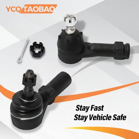 2x Front Left Outer Front Right Outer Steering Tie Rod End Tie Rod End Tie Rod End Kit Replacement YCQTaoBao Compatible with Hyundai Elantra 2017 in Kuwait