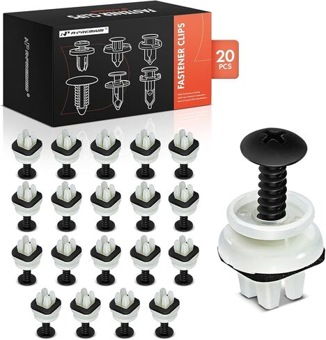 A-Premium 7oz 8.5mm Tail Lamp Phillips Truss Head Screw Grommet Car Retainer Fastener Clips 30-Pack Compatible with Mazda CX-5 2013-2019 3 2014-2018 6 2003-2019 CX-9 5 MX-5 Miata CX-3 CX-7 2 in Saudi Arabia