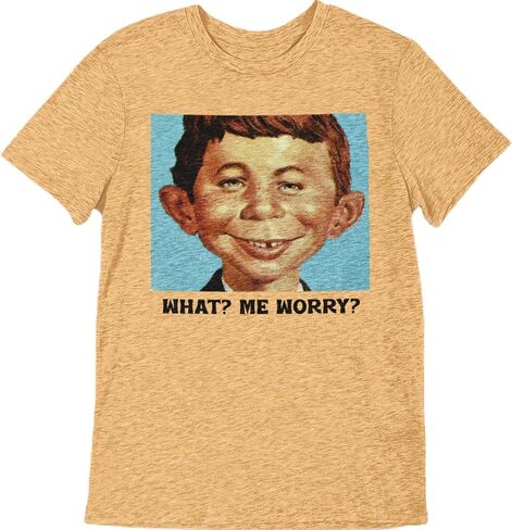 تي شيرت Alfred e Neuman What me Worry - تي شيرت للجنسين in Kuwait