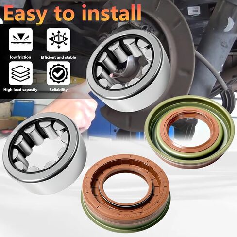مجموعة سدادات محمل عمود المحور الخلفي ومجموعة ركاب السائق لشاحنة Ford F150 F250 مع زوج تروس حلقي 9.75 بوصة 2 محامل و2 أختام in Saudi Arabia