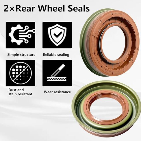 مجموعة سدادات محمل عمود المحور الخلفي ومجموعة ركاب السائق لشاحنة Ford F150 F250 مع زوج تروس حلقي 9.75 بوصة 2 محامل و2 أختام in Saudi Arabia