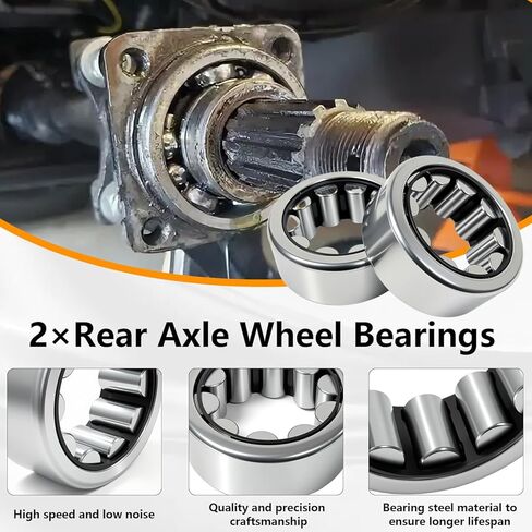 مجموعة سدادات محمل عمود المحور الخلفي ومجموعة ركاب السائق لشاحنة Ford F150 F250 مع زوج تروس حلقي 9.75 بوصة 2 محامل و2 أختام in Saudi Arabia
