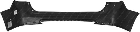 MBI AUTO - Primered, Rear Bumper Cover Replacement Compatible with 2010-2015 Chevy Equinox 10-15, GM1100851 in Saudi Arabia