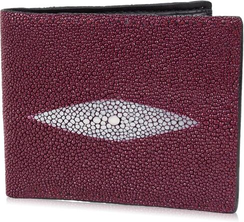 Genuine Stingray Bifold Leather Wallet in Kuwait