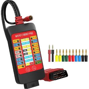 صندوق اختراق WOYO CTB007 PRO 12V/24V obd2 مع شاشة LCD 16PIN Vrms، صندوق اختبار CAN مع 120Ω مدمج لأداة اختبار ECU على المقعد، كابل تمديد 27 بوصة in Kuwait