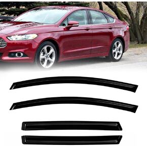 Rain Guards fit 14-19 Ford Fusion 2015 2016 2017 2018 4PC Window Visors Vent Shade Deflector in Kuwait