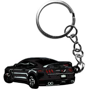Keychain Compatible with Ford Mustang 1994–2025. Zinc Alloy Rotating Hook.1x2 Inch 1994–2025. Use for Car Keys. in Kuwait