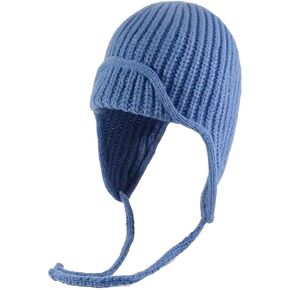 Knit Aviator Trapper Hat Ear Flap Hat for Women Winter Beanie Cap Ushanka Hats Warm Slouchy Pilot Cap for Cold Weather in Kuwait