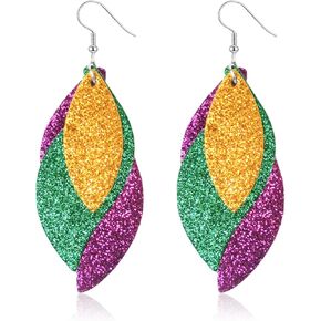 أقراط ماردي غرا للنساء أقراط ماردي غرا الملونة المتدلية للاحتفالات وإكسسوارات مجوهرات المهرجانات in Kuwait