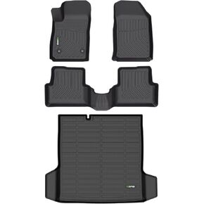 HAFIDI® Cargo Liner مناسب لـ 2023 2024 2025 Honda CR-V (يصلح لنماذج الوقود CRV، الطبقة السفلية لمنصة الشحن) (غير مناسب لنماذج CRV الهجينة) لجميع الأحوال الجوية TPE Car Trunk Mat مخصص CRV 2024 الملحقات - أسود in Saudi Arabia