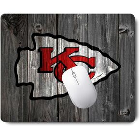 Wood Grain Design Sports Mouse Pad, Non-Slip Rubber Base Gaming Mousepad, Desk Accessories - Mouse Pads for Laptop, Office in Kuwait