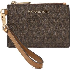 MICHAEL Michael Kors Mercer Small Coin Purse Brandy One Size in Kuwait