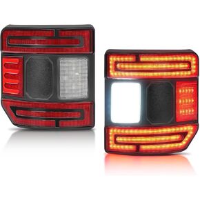 SUPAREE LED Tail Lights with Brake Light Reverse Light Turn Signal Lamp Running Light Fit for Jeep Gladiator JT 2020 2021 2022 2023, 2PCS in Kuwait