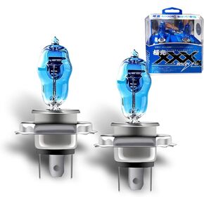 2 PCS H7 Bulbs, 12V 100W 6000K Super Bright High/Low Beam Lamp Bulbs/Fog Light, 360-degree Blind Spot-free Lighting, Plug and Play Multi-functional Halogen Lamp, for Most Car (White #H7) in Kuwait