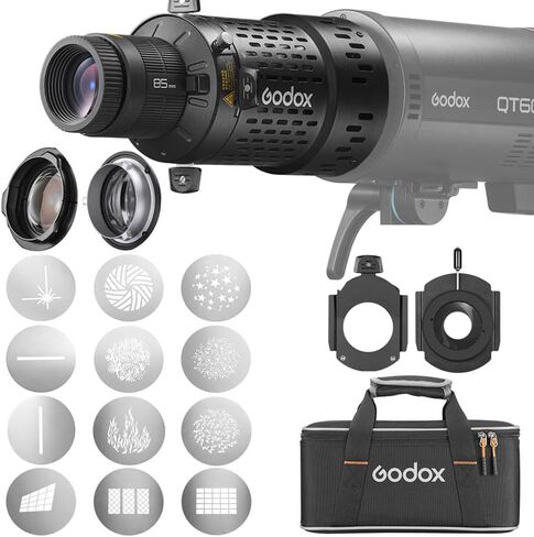 GODOX BFP Flash Light Projector, for DP400IIIV DP600IIIV QT400III SK400II MS300 AD600Pro Strobe Flash Light and GODOX Mount AD300Pro ML60IIBi with MLP-ID Iris + SA-09-001/002/003/004 + SA-11C/SA11T in Saudi Arabia